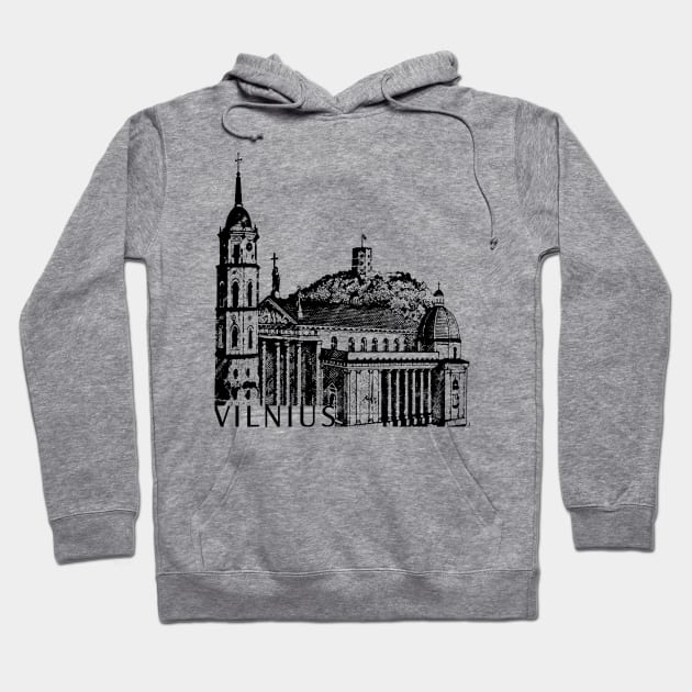 Vilnius Hoodie by TravelTs